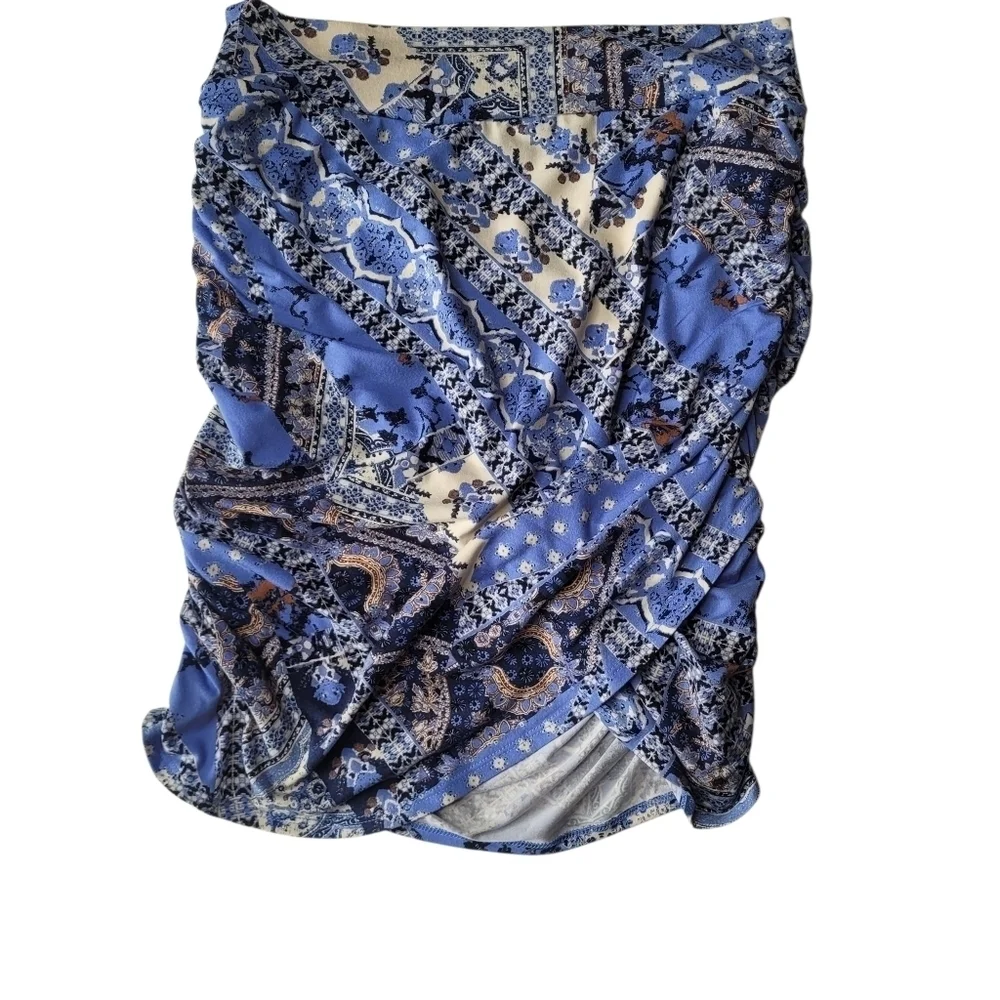 Free People Fitted Knit Mini Skirt XS